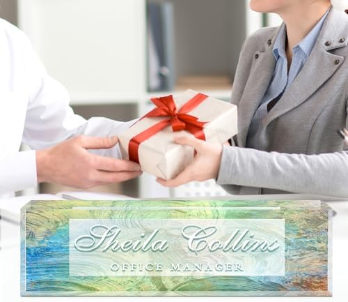 Custom Name Plate for Desk, Employee Appreciation Gifts, Office Decor - Image 6