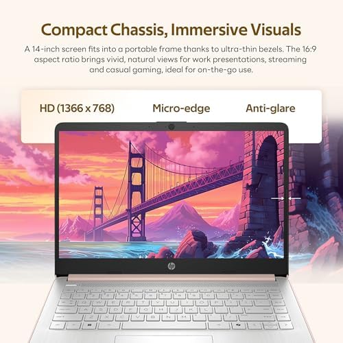 HP Stream 14" HD Student&Business Laptop with AI Copilot, Intel Processor N150, 4GB RAM, 1.12TB Storage (128GB UFS + 1TB Docking Station), 1 Year Office 365, Intel Graphics, Win 11, Pale Rose Gold - Image 4