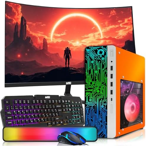HP Desktop Computer, Phoenix AMD Ryzen 3 PRO, 16GB RAM, 512GB SSD, Win 11 by Amazon+Renewed