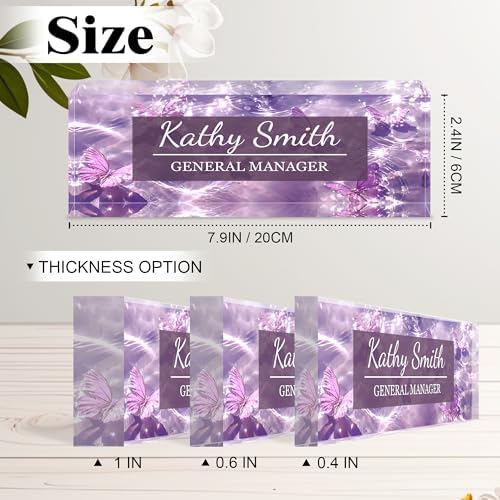 Ship Next Day Custom Name Plate for Desk, Desk Name Plate Personalized - Image 3