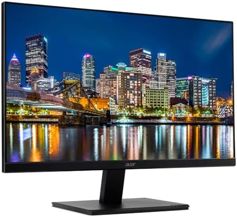 Acer Vero V7 V277 E BIP 27 inch 1080P Full HD 100 Hz 4 ms Backlit Widescreen LCD Monitor, 2-Pack Bundle with Eye Care, VGA, HDMI, DisplayPort, Desk Mount Dual Monitor Stand - Image 2