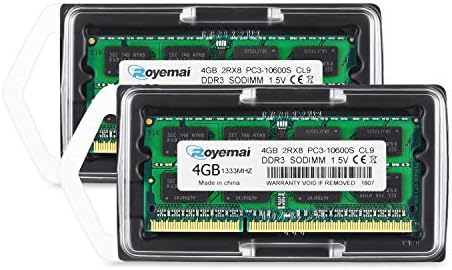 8GB Kit (2x4GB) PC3-10600 DDR3 1333 RAM Memory for Early/Late 2011 13/15 / 17 inch MacBook Pro, Mid 2010 and Mid/Late 2011 21.5/27 inch iMac, Mid 2011 Mac mini - Image 6