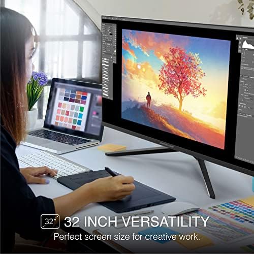 Packard Bell airFrame 32" FHD Monitor, 1920x1080, Ultrawide, VESA Mount Compatible, Tilt Adjustment, HDMI/VGA, Slim Bezel, for Home, Office, and Light Gaming - Image 3