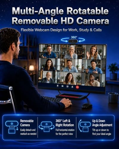 All-in-One PC 23.8" IPS, Wireless Charging Base & Webcam - Image 6