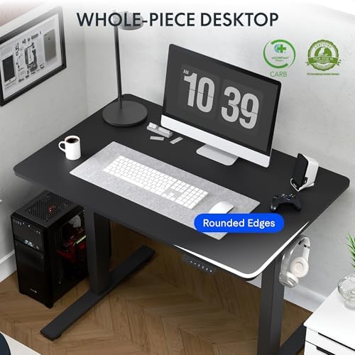 FLEXISPOT 48"x24" Electric Standing Desk, Black - Image 5
