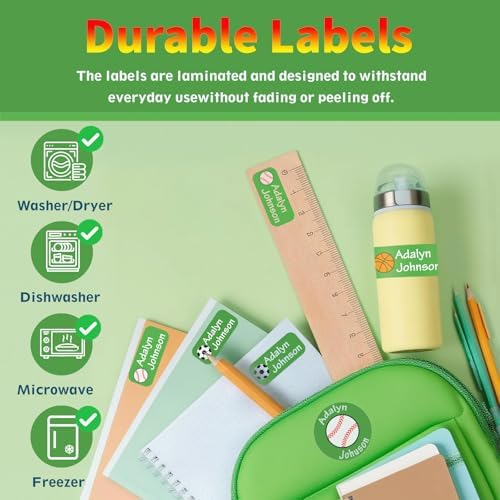 Custom Personalized Name Labels for Kid Waterproof Name Stickers Tags - Image 4