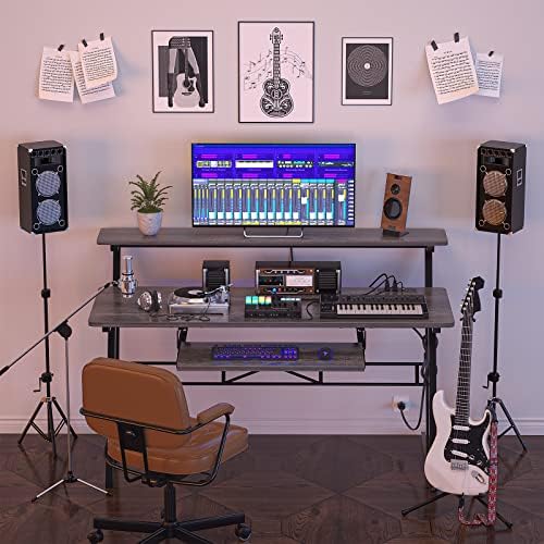 Armocity Music Studio Desk Production Workstation - Recording Studio Desk - Image 2