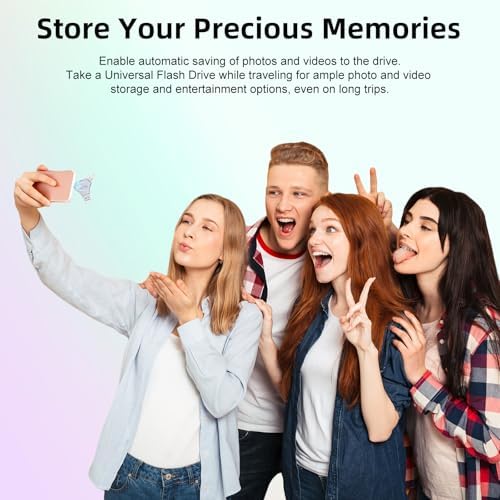MFi Certified USB 3.0 Flash Drive 128GB for iPhone, 3in1 External Memory Photo Keeper Storage Stick for Picture/Video/Data Saver/Backup, High Speed Thumb/Jump/Hard Drives for iPhone/iPad/Android/PC - Image 3