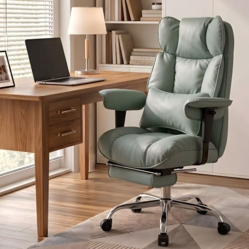 Efomao Executive Office Chair 400lbs,Green Big and Tall Desk Chair - Image 2