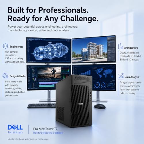 Dell Pro Max Tower T2 FCT2250, NVIDIA RTX 2000 Ada 16GB, Intel Ultra 7 265 - Image 6