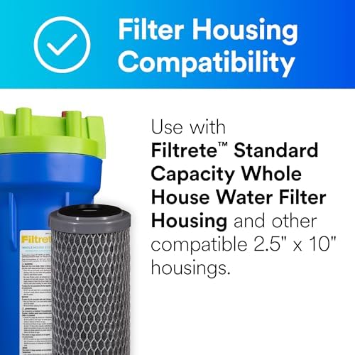 Filtrete 3WH-STDCW-F02 Water Filter Housings, 2 Count, Gray (Pack of 2) - Image 2