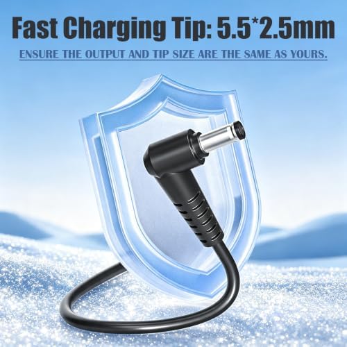 DC 19V Charger Compatible with Intel NUC 10 11 12 13 14Pro Kit Mini PC - Image 5