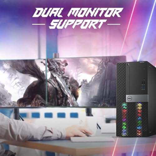 Dell RGB Gaming Tower Computer, Intel Core i7 6th Gen, GeForce GTX 1050 Ti 4G, 16GB RAM, 512GB SSD, Prebuilt Gaming Desktop PC with Built-in WiFi & RGB Set, Windows 11 Pro (Renewed) - Image 4