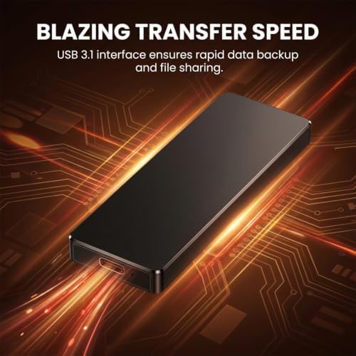 External Solid State Drive 1TB Portable USB 3.0 (1, Black) - Image 4