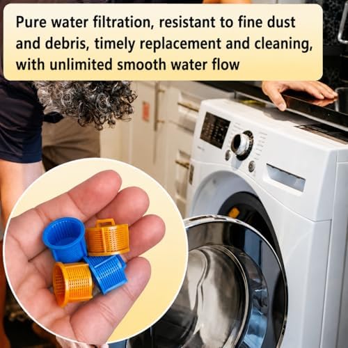 4-Pack AGM73269501 Washing Machine Water Filter Screen, Washer Water Inlet Valve Filter Screen Replacement for LG, Kenmore & Whirlpool Washers, Replaces 1810261 AP5202486 PS3618281 EAP3618281 - Image 6