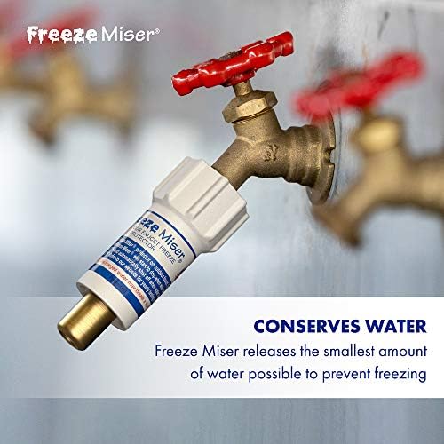 Freeze Miser Outdoor Faucet & Spigot Freeze Protection – Patented Valve Shield, Activates at Water Temperature Below 37°F/3°C – Durable Winter Cover Alternative – Quick Install, Saves Water – 4 Pack - Image 3
