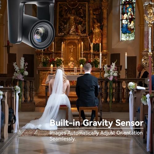 TONGVEO AI Auto-Tracking PTZ Camera: 20X Optical Zoom 1080P 60fps HDMI SDI USB PoE Video Camera for Church Worship Live Streaming, Conference Room Webcam for OBS - Image 6