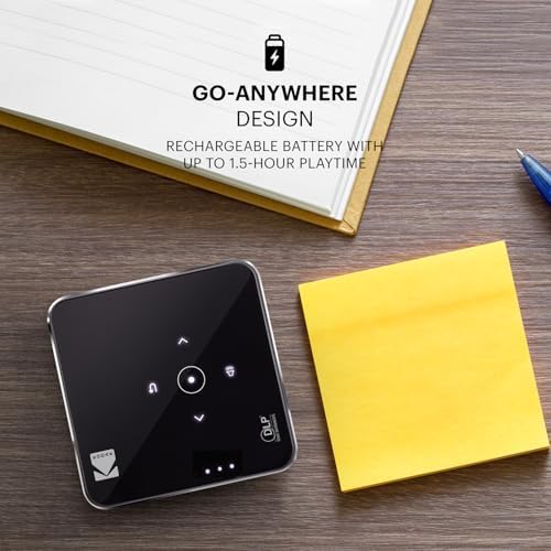 KODAK Luma 75 Mini Projector, Portable Projector, 1080p HD, DLP, Black - Image 3