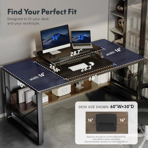 FLEXISPOT Standing Desk Converter, 28", Black - Image 5