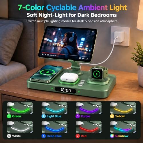 Wireless Charging Station for Apple Devices, Only for Apple Watch Charging - Image 4