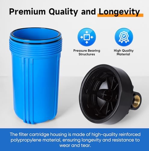 PUREPLUS 2-Stage Whole House Water Filter Reduces Chlorine, Iron, Manganese - Image 6