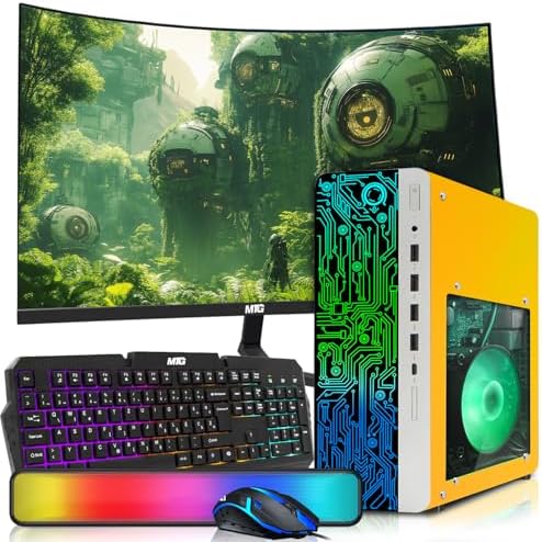 HP Desktop Computer, Lambo AMD Ryzen 3 PRO, 16GB RAM, 512GB SSD, Win 11 by Amazon+Renewed