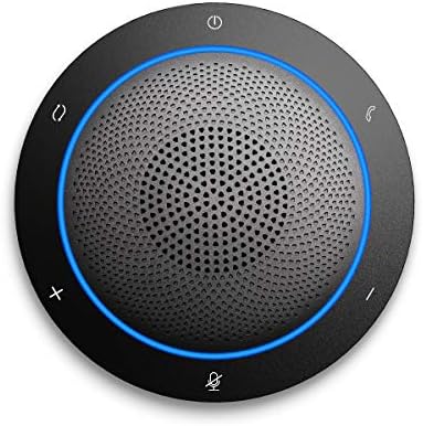 Bluetooth Conference Speakerphone Wireless Microphone and Speaker for Mobile Phone and Computer, USB Office Speakerphone for Skype, Zoom by KAYSUDA