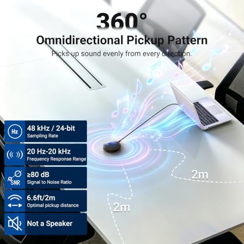 NEEWER UM04 USB Microphone AI Cancelling Desktop Omnidirectional Condenser - Image 3