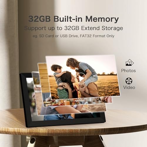 Frameo Digital Frame WiFi, 15.6 inch Digital Picture Frame Large Display - Image 6