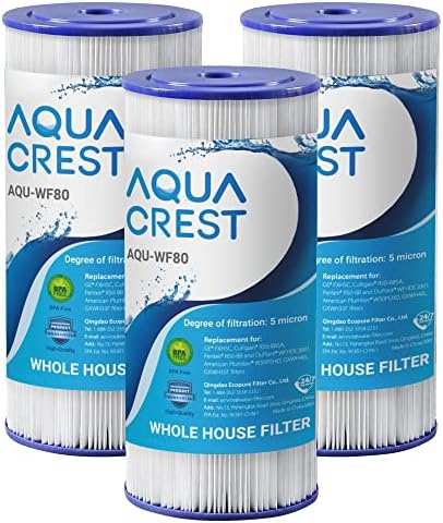 AQUA CREST FXHSC Whole House Water Filter for GE® FXHSC, 5 Micron by AQUACREST