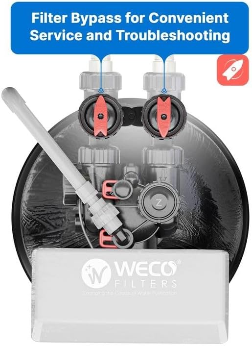 WECO Whole House Water Filter with Katalox Light & Ozone for Iron, Manganese & Hydrogen Sulfide Reduction (KL-1465-OZONE) - Image 4