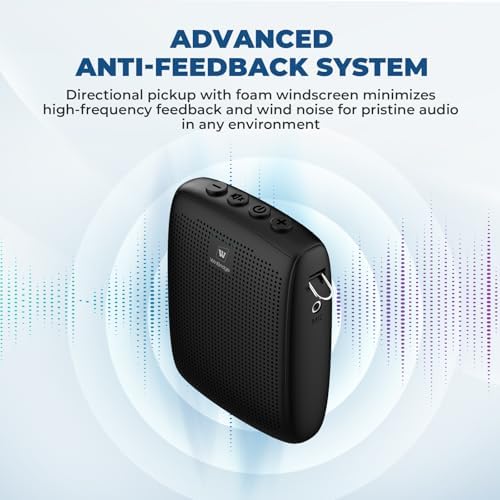 WinBridge Wireless Voice Amplifier with Microphone for Teachers,Tour Guides - Image 7