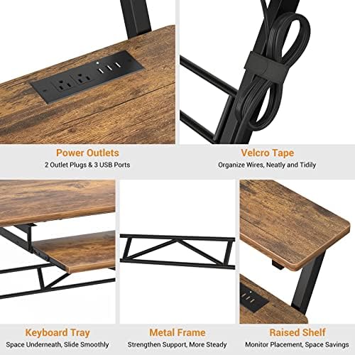 Armocity Music Studio Desk Production Workstation - Recording Studio Desk - Image 5