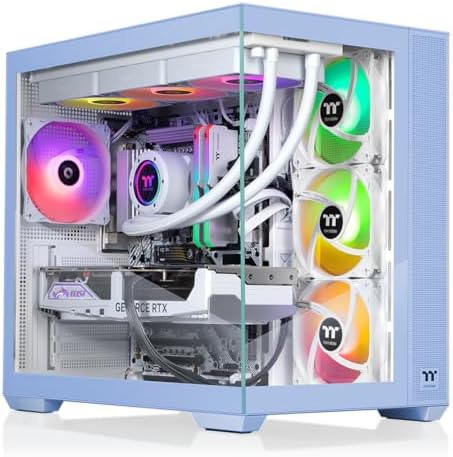Thermaltake LCGS View i1470TH-380 Gaming Desktop (Intel® Core™ i9-14900KF, ToughRam 32GB DDR5 6400MT/s RGB Memory, NVIDIA® GeForce RTX™ 5070 Ti, 2TB NVMe M.2, WiFi, Windows 11) V38H-Z790-57T-LCS by Thermaltake