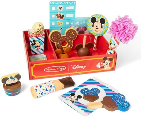 Melissa & Doug Disney Snacks & Popcorn 24-Piece Play Food Set by Unknown