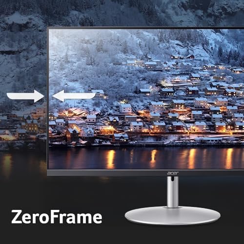 Acer SH273 P1si 27" IPS Full HD (1920 x 1080) Zero-Frame Gaming Office Monitor | AMD FreeSync Technology | Up to 144Hz Refresh | 1ms (VRB) | Tilt, Height Adjustment & Swivel | HDMI & VGA Ports - Image 7