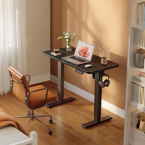 FEZIBO 48" Electric Standing Desk Height Adjustable Desk, Black - Image 2
