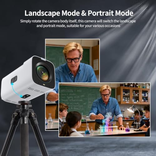 4K 60FPS Camera, TOF Real-time Auto Focus, 20x Optical Zoom, Dual Mics, HDR - Image 6