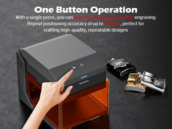 Genmitsu Kiosk 2.5W 2500mW Portable Laser Engraver Safety Class 1 - Image 5