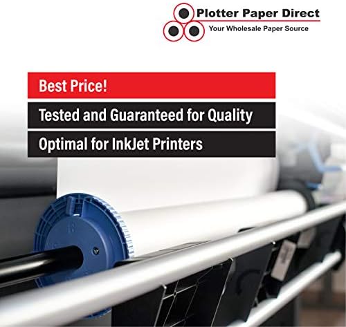 Plotter Paper Direct 17in x 75ft Premium Polyester Matte Canvas Roll, 500 Denier, Quick Dry, Wide Format Inkjet Printer Compatible, Perfect for Fine Art, Photography, Archival Quality Prints - Image 3