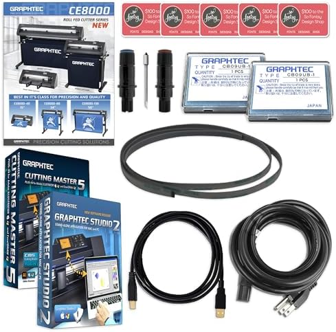 Graphtec CE8000-60 Plus - 24" Cutter Plotter with Bonus Software Package & Accessory Kit - Image 3