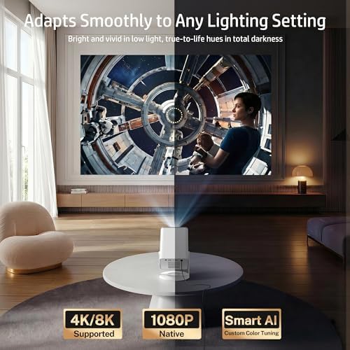 HP Projector with Apps, FHD 4K Supported, USB-C Power Bank Compatible MC425 - Image 6