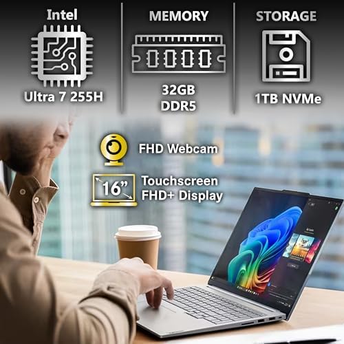 Lenovo ThinkBook 16 Gen 8 Intel Ultra 7 255H, 32GB DDR5 RAM, 1TB SSD - Image 3