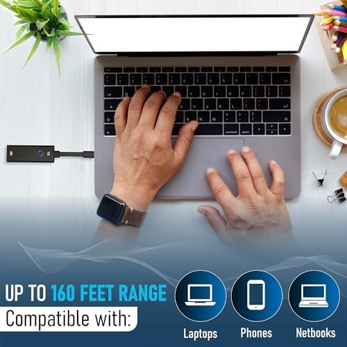 ClearClick Present+Share (4K USB-C Edition) - Wireless Presentation & Video Broadcasting System for Laptops & Smartphones (Two 4K USB-C Transmitters, One 4K HDMI Receiver) - Image 2