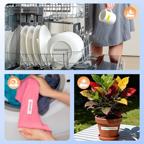 Phomemo Ribbon Printer, A30 Mini Label Maker Machine with Waterproof Labels - Image 5