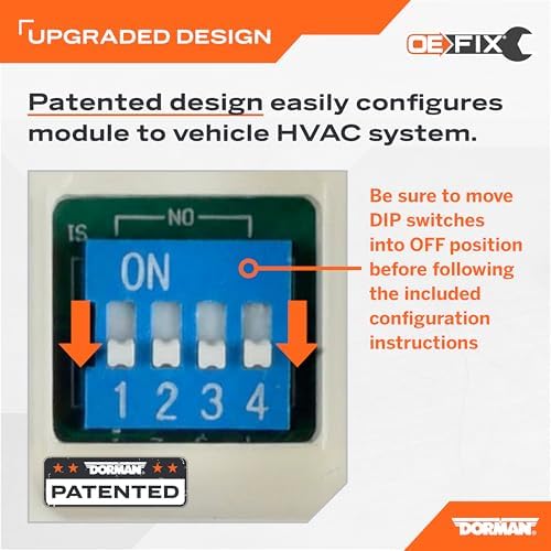 Dorman 599-211XD Patented Climate Control Module with Automatic A/C Controls Assembled in USA Compatible with Select Models (OE FIX) - Image 4