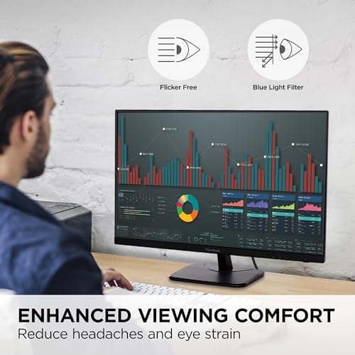 ViewSonic VA2756-4K-MHD 27 Inch 4K UHD Computer Monitor, IPS, HDR10, HDMI - Image 4