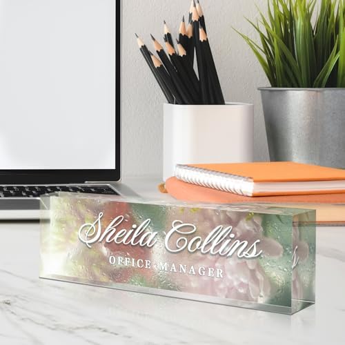 Custom Name Plate for Desk, Employee Appreciation Gifts, Office Decor - Image 3