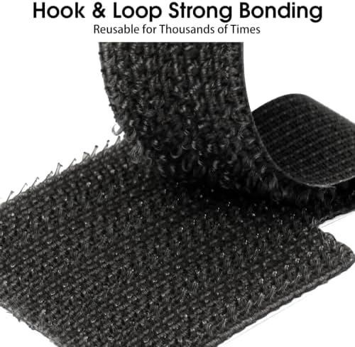 100 Pcs Cable Management Under Desk, Cable Ties, Cord Organizer Straps - Image 6