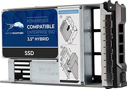 Water Panther 1.92TB 3D TLC SATA 6Gb/s 3.5" Solid State Drive | Hybrid Tray for Dell EMC PowerEdge Servers | Enterprise SSD Compatible with 13G Convert Tray (Renewed) by Amazon+Renewed